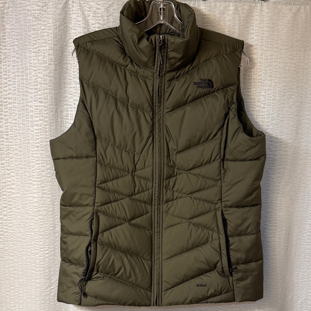 The North Face Forest Green Quilted Vest